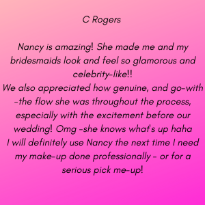 wedding makeup google review (