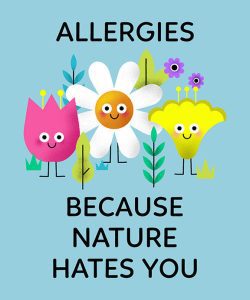 Allergies and makeup